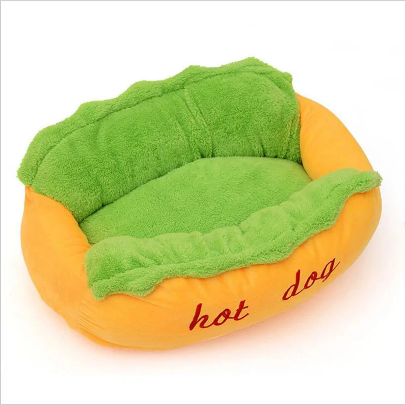 PetsyHomesey®  Hot Dog Pet Bed