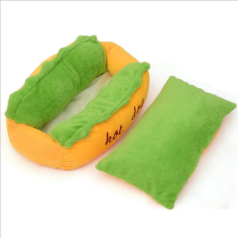 PetsyHomesey®  Hot Dog Pet Bed