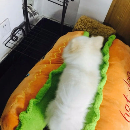 PetsyHomesey®  Hot Dog Pet Bed